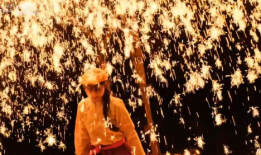 打铁花视频,传统技艺的视觉盛宴